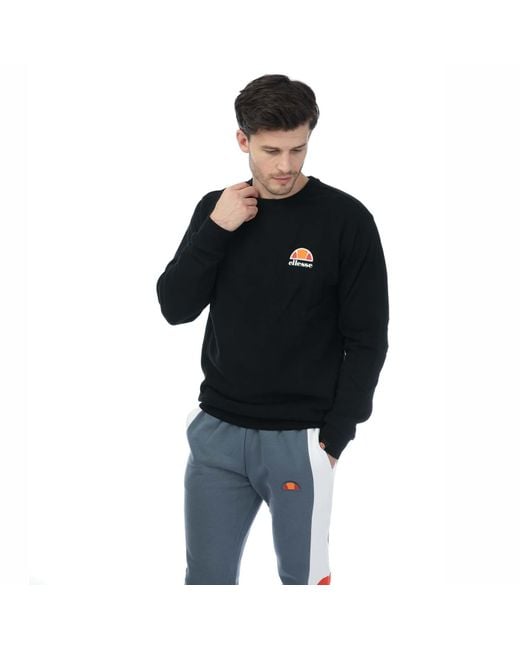 Ellesse Black Diveria Sweatshirt for men