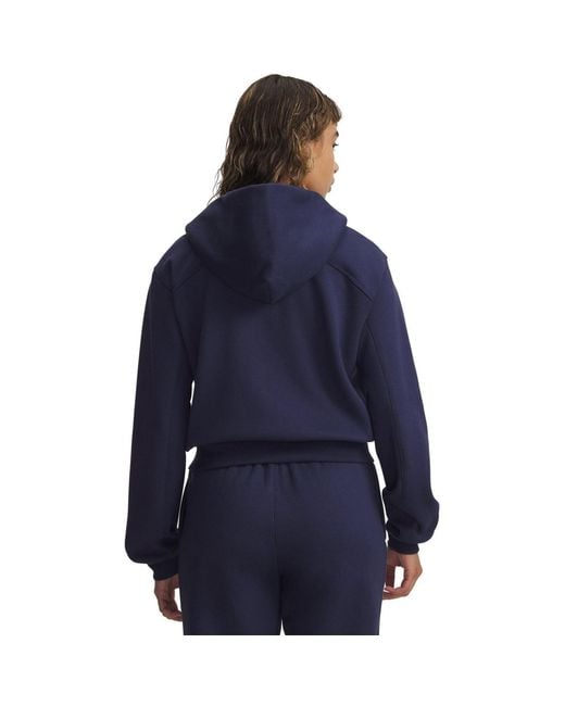 Under Armour Blue Icon Vida Fleece Full-Zip