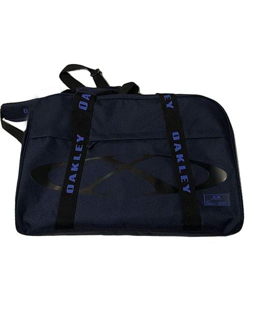 Oakley Blue Metal Logo Duffel Bag for men