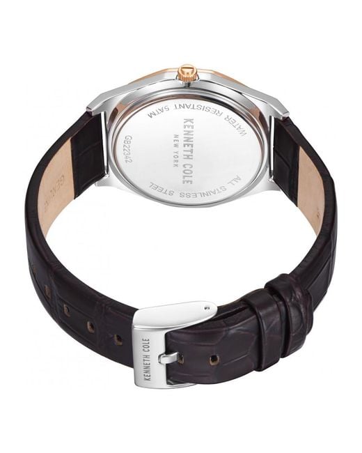 Kenneth Cole Gray Kcwgb2234210 Classic Watch for men