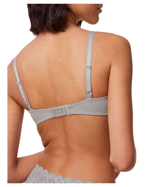 Triumph Gray Amourette W High Apex Bra