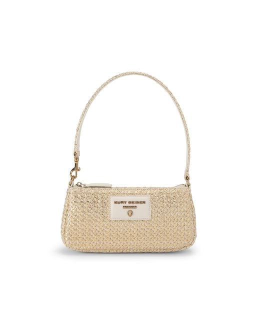 Kurt Geiger Natural Highgate Sm Wristlet Bag