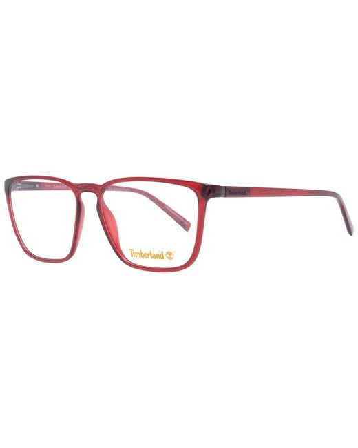 Timberland Red Optical Frame Tb1633 069 56 for men