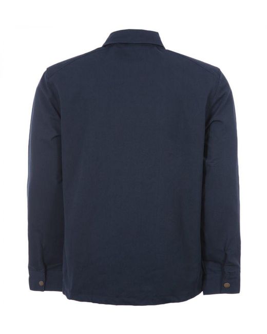 Lyle & Scott Blue Pocket Overshirt for men
