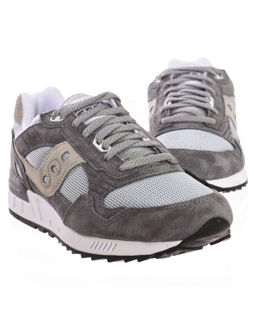 Saucony Gray Sports Shoes Originals Shadow 5000 for men