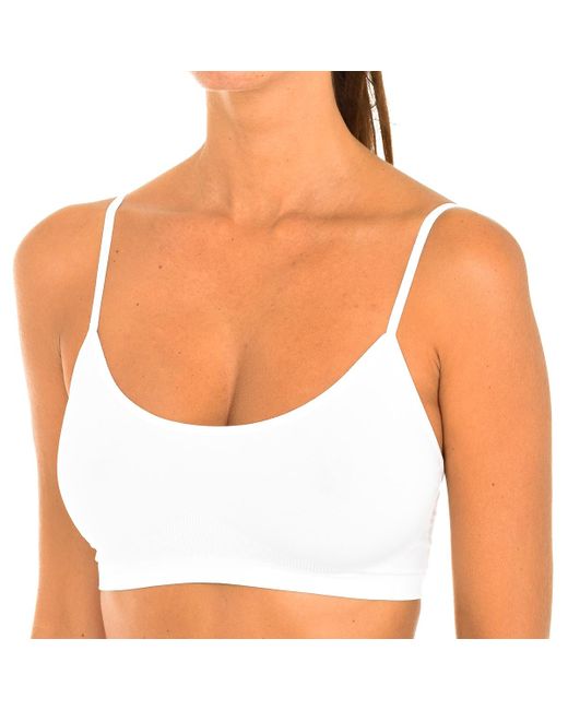 Intimidea White Reggiseno Beverly Hills Bra
