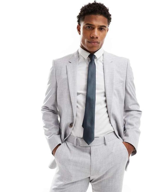 ASOS White New Skinny Suit Jacket for men