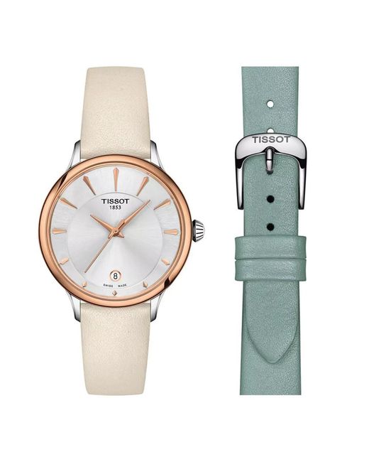 Tissot Metallic Odaci-T-Lady Watch T1332102603100 Leather