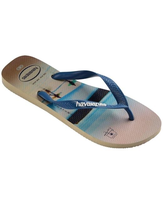 Havaianas Blue Hav. Hype 3 Flip Flops