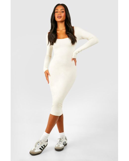 maxi bodycon dress Women's Inspiring Poise Ribbed Bodycon Maxi Dress in Pink main image 0