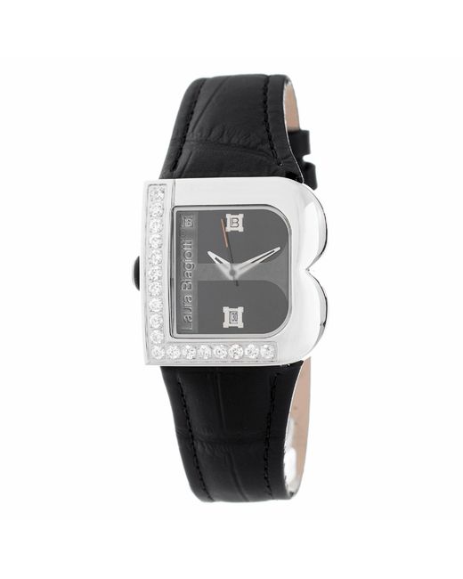 Laura Biagiotti Black Ladies Watch Quartz Stainless Steel
