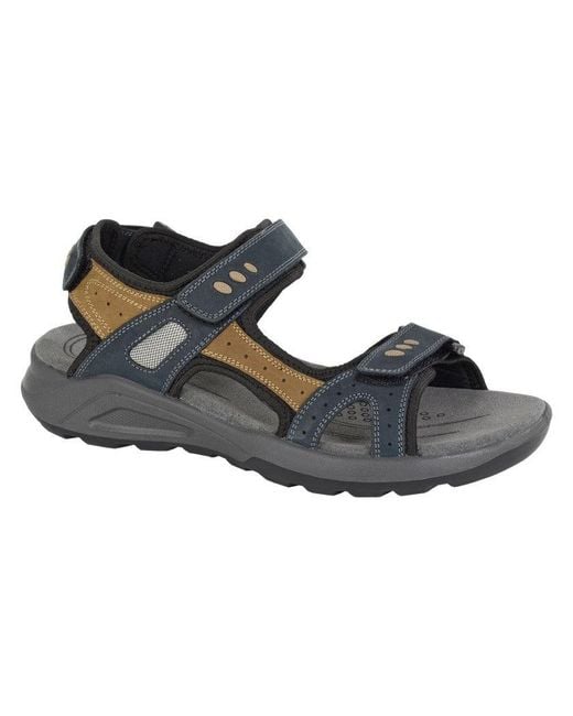 Roamer Black M953 Hiking & Trail Sandals/ Nubuck for men
