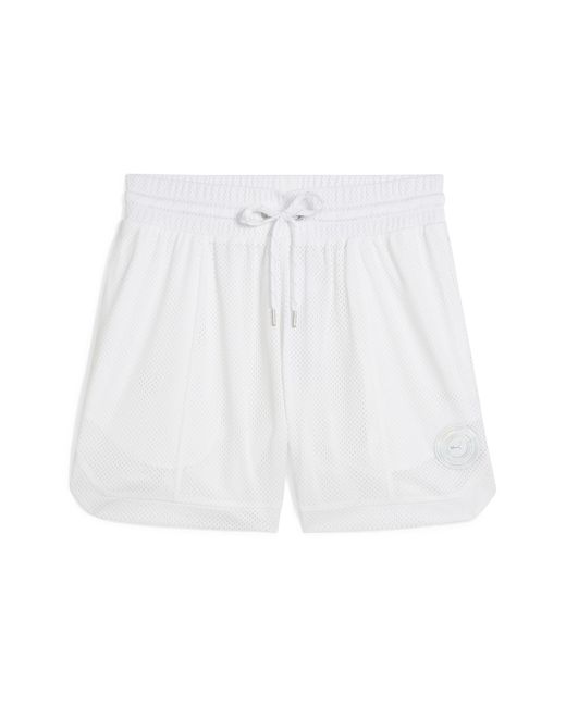 PUMA White Jer-She Basketball Shorts