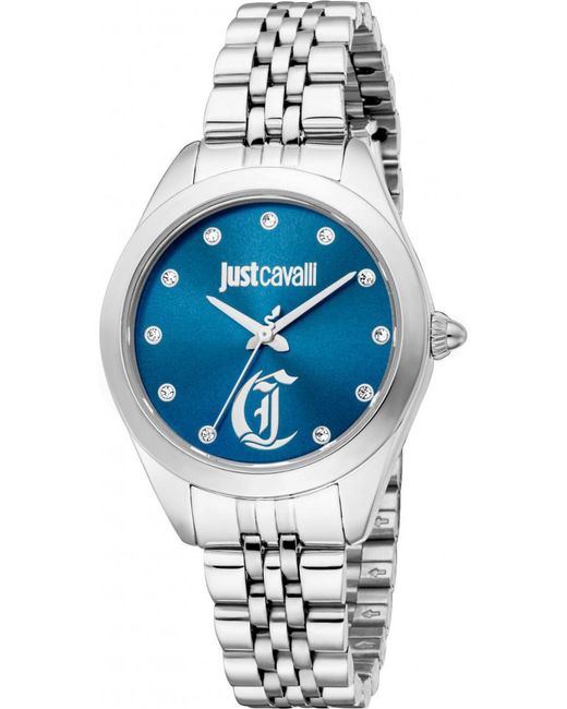 Just Cavalli Blue Jc1L309M0045 Ladies Glam Chic Luna Watch