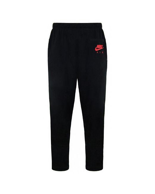 Nike Black Air Jordan Standard Fit Stretch Waist Track Pants Dd0396 010 Cotton for men