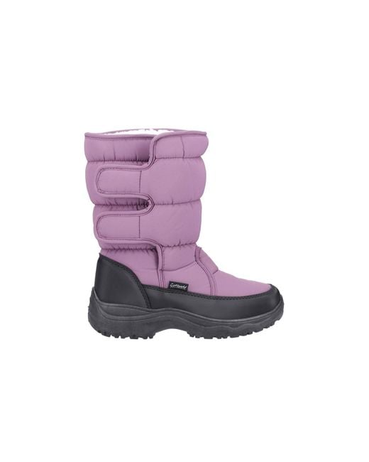 Cotswold Purple Welland Gummistiefel Damen