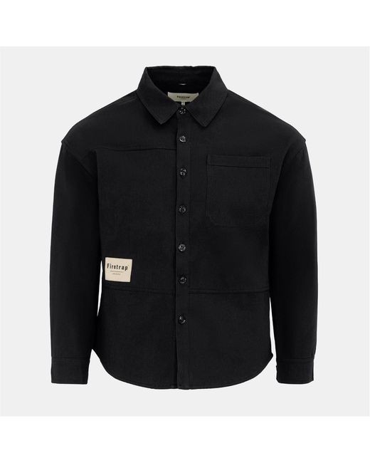 Firetrap Black Heavy Shirt for men