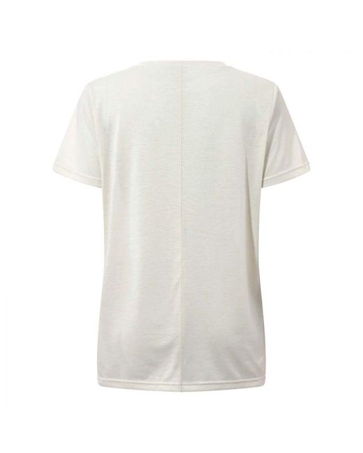 Berghaus Dames Relaxed Tech Super Stretch T-shirt In Wit in het White