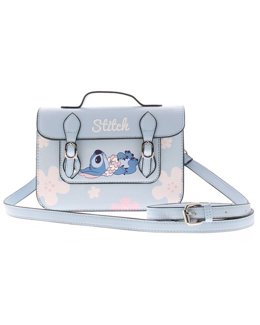 Character Blue Stitch School Bag Satchel Crossbody