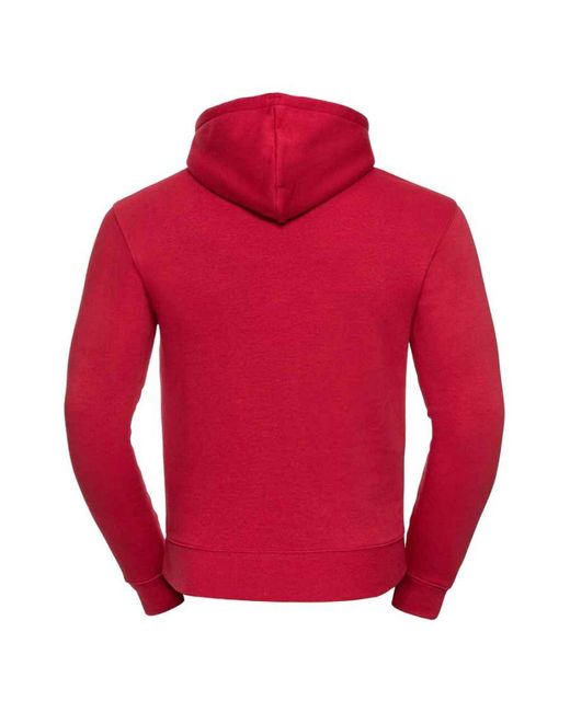 Russell Red Authentic Hoodie (Classic) for men