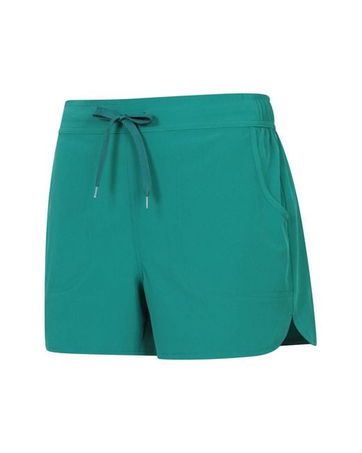 Mountain Warehouse Green Boardshorts Uv Protection Quick Dry Summer Swimming Trunks