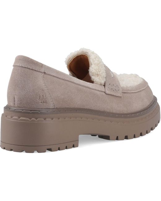 Hush Puppies Gray Odessa Leather Loafers
