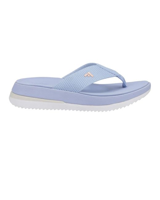 Fitflop Blue Ladies Surff Two Tone Flip Flops (Skywash)