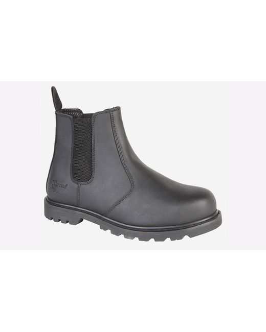 Grafters Gray Glendale Safety Boot for men