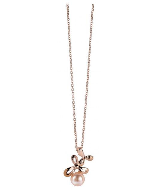 Orphelia Black 925 Sterling Chain With Pendant