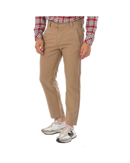 Napapijri Natural M-Rite Long Pants Comfortable And Breathable Fabric Ga4Fmx for men