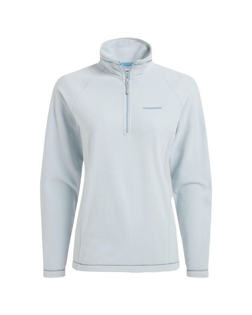 Craghoppers Blue Ladies Miska Vi Half Zip Fleece (Sky)