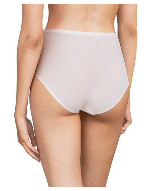 Chantelle White Softstretch High Waisted Brief