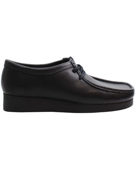 Clarks Black Wallabee Boots
