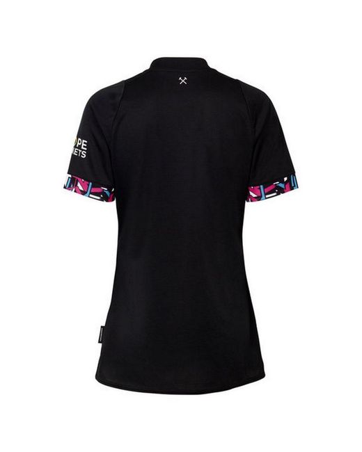 Umbro Black West Ham United Fc /Ladies 22/23 Away Jersey
