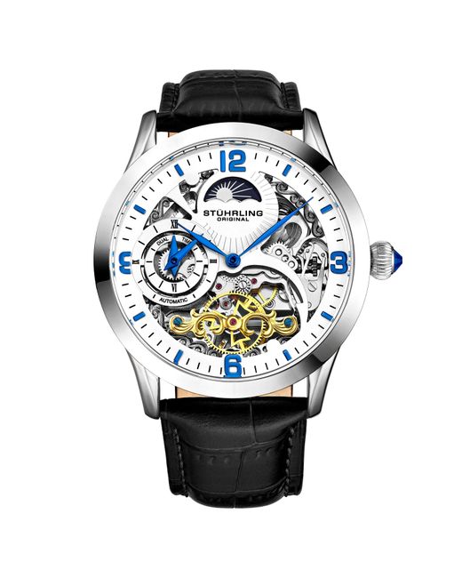 Stuhrling Gray Special Reserve 3921 Automatic 44Mm Skeleton for men