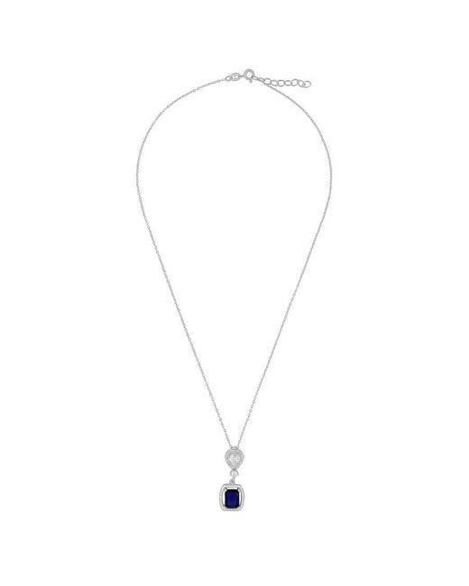 Orphelia Metallic 'Enora' 925 Sterling Chain With Pendant