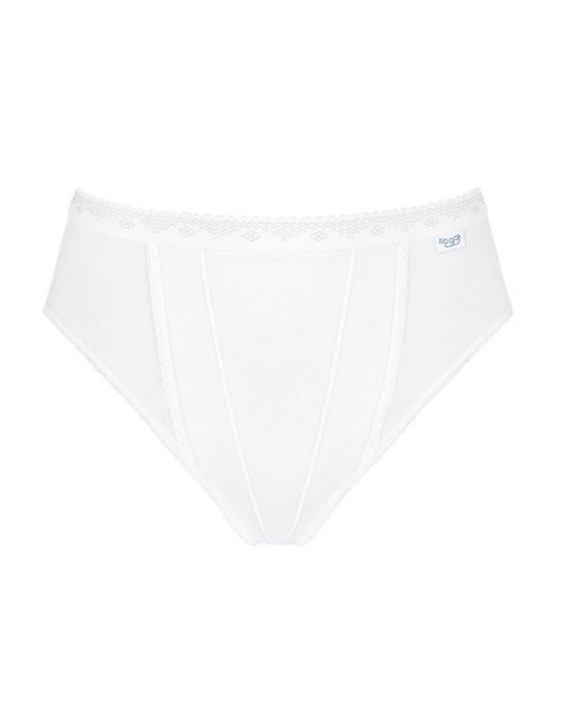 Sloggi White Control Tai 2 Pack Briefs