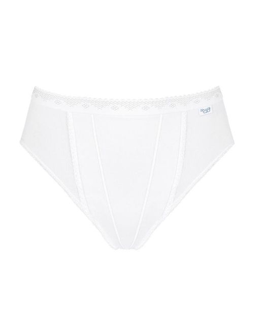 Sloggi White Control Tai 2 Pack Briefs