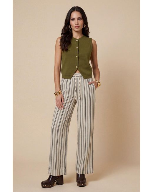 Urban Bliss Natural Stripe Trouser Pattern
