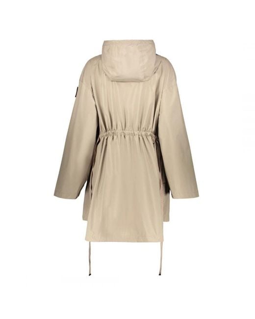 Parajumpers Natural True Hooded Trench Jacket