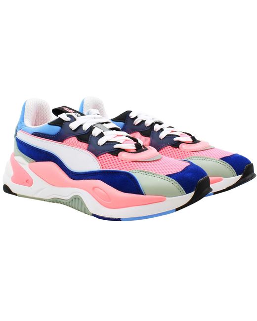 PUMA Blue Rs-2K Internet Exploring Multicoloured Trainers for men