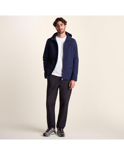 TOG24 Blue Feizor Softshell Hooded Jacket for men