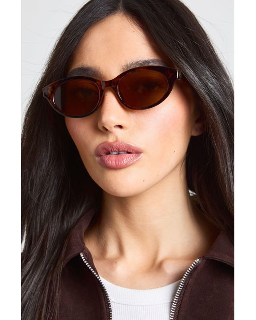 Boohoo Black Framed Round Sunglasses Metal