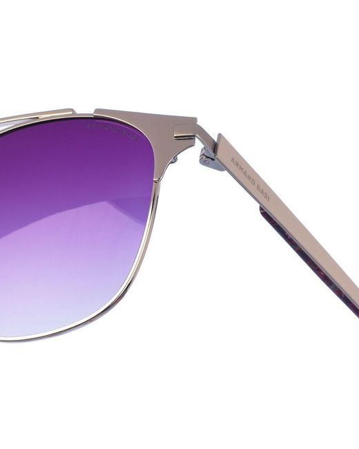 Armand Basi Purple Ab12299 Oval Shape Sunglasses