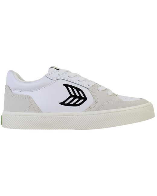 CARIUMA White Vallely Plimsolls