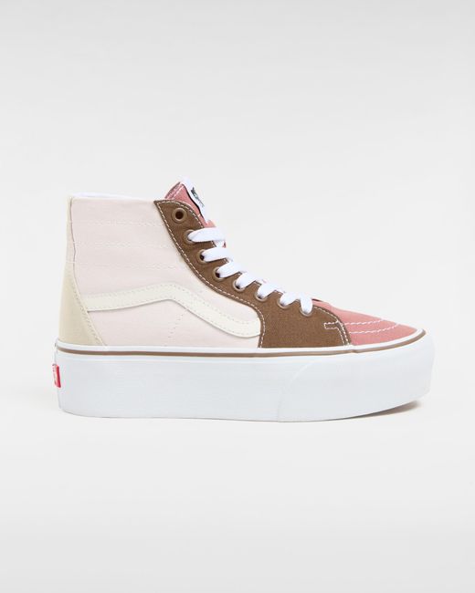 Vans Natural Sk8-Hi Tapered Platform Sneakers