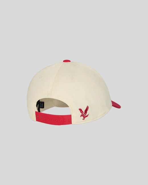 Lyle & Scott Grafikdruckmütze in White für Herren