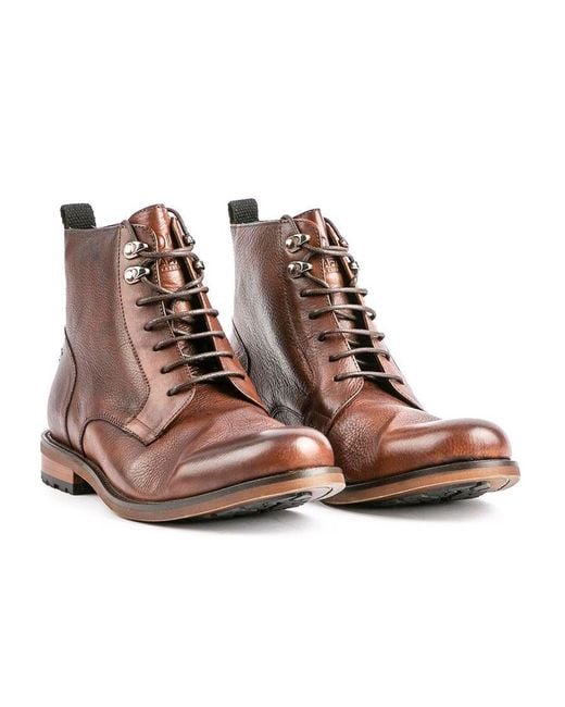 Sole Brown Crafted Chisel Ankle Boots for men
