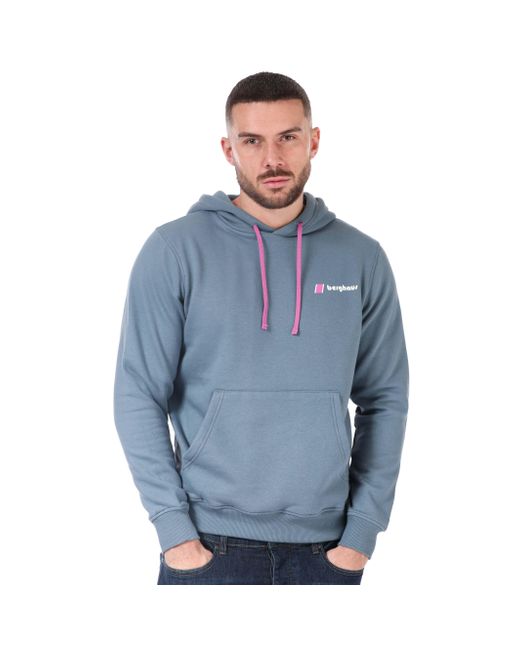 Berghaus Blue Heritage Logo Hoody for men