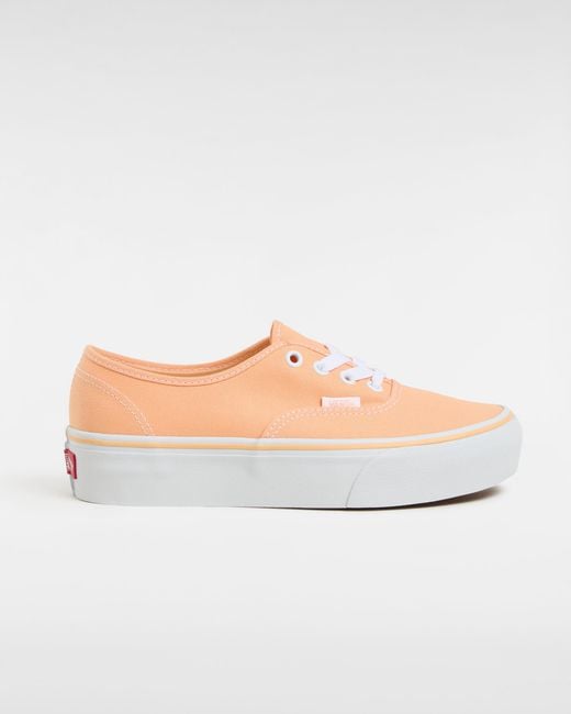 Vans Gray Authentic Platform 2.0 Sneakers